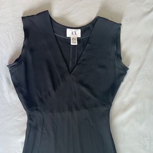 Armani Exchange Black Vintage Dress